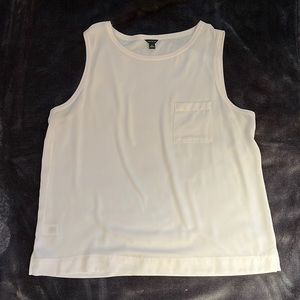 Ann Taylor Scoop Neck Shell
